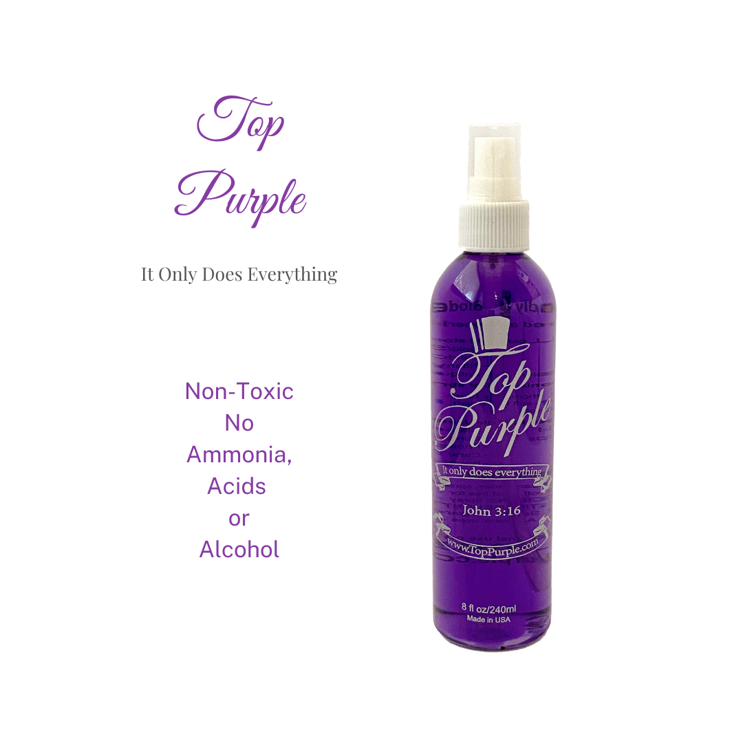 Top Purple - Jewelry Cleaner and More - 8 oz. Bottle